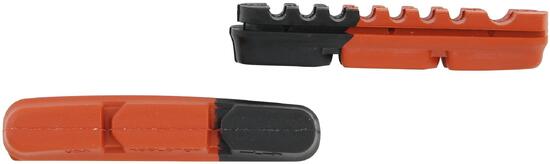 Koolstop R7 Dura2 klocki hamulcowe szosowe (2 szt.) pomarańczowe