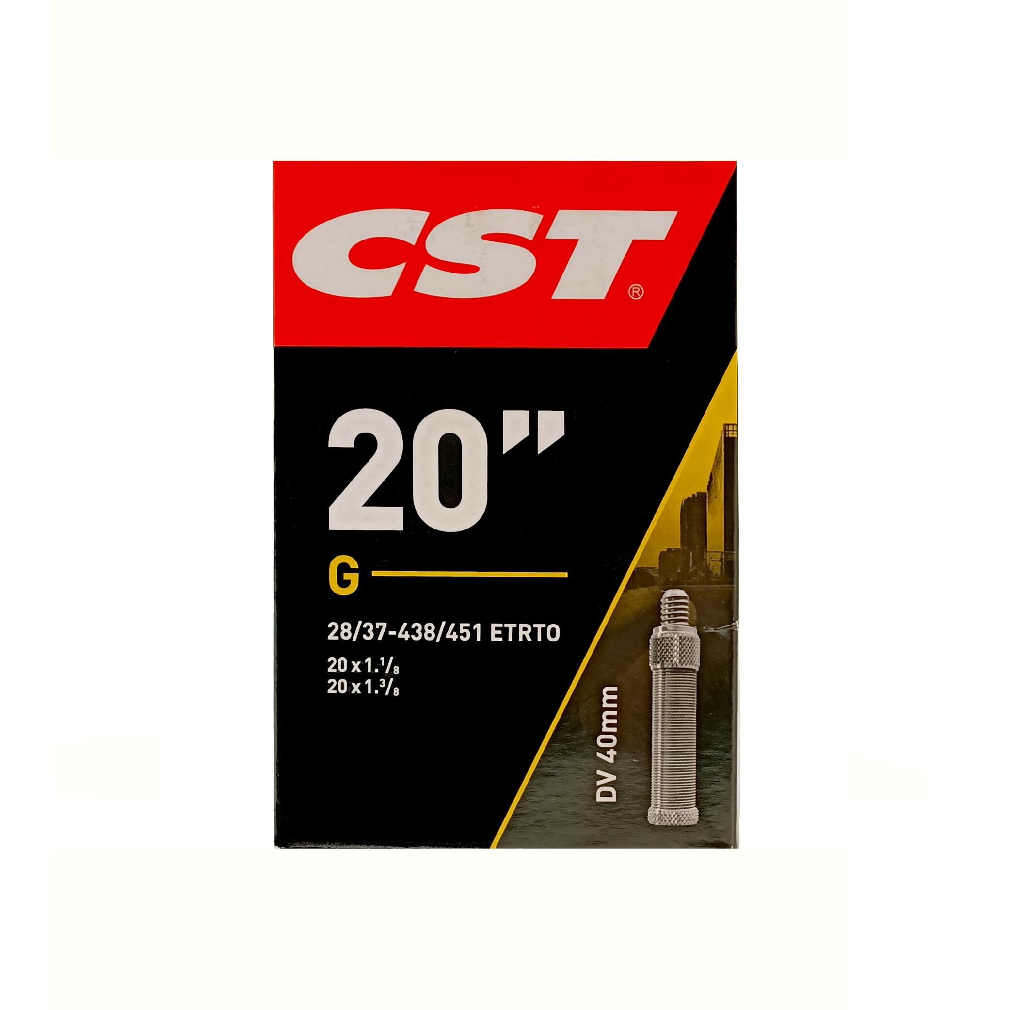 CST dętka 20x1.3/8 DV 40 mm