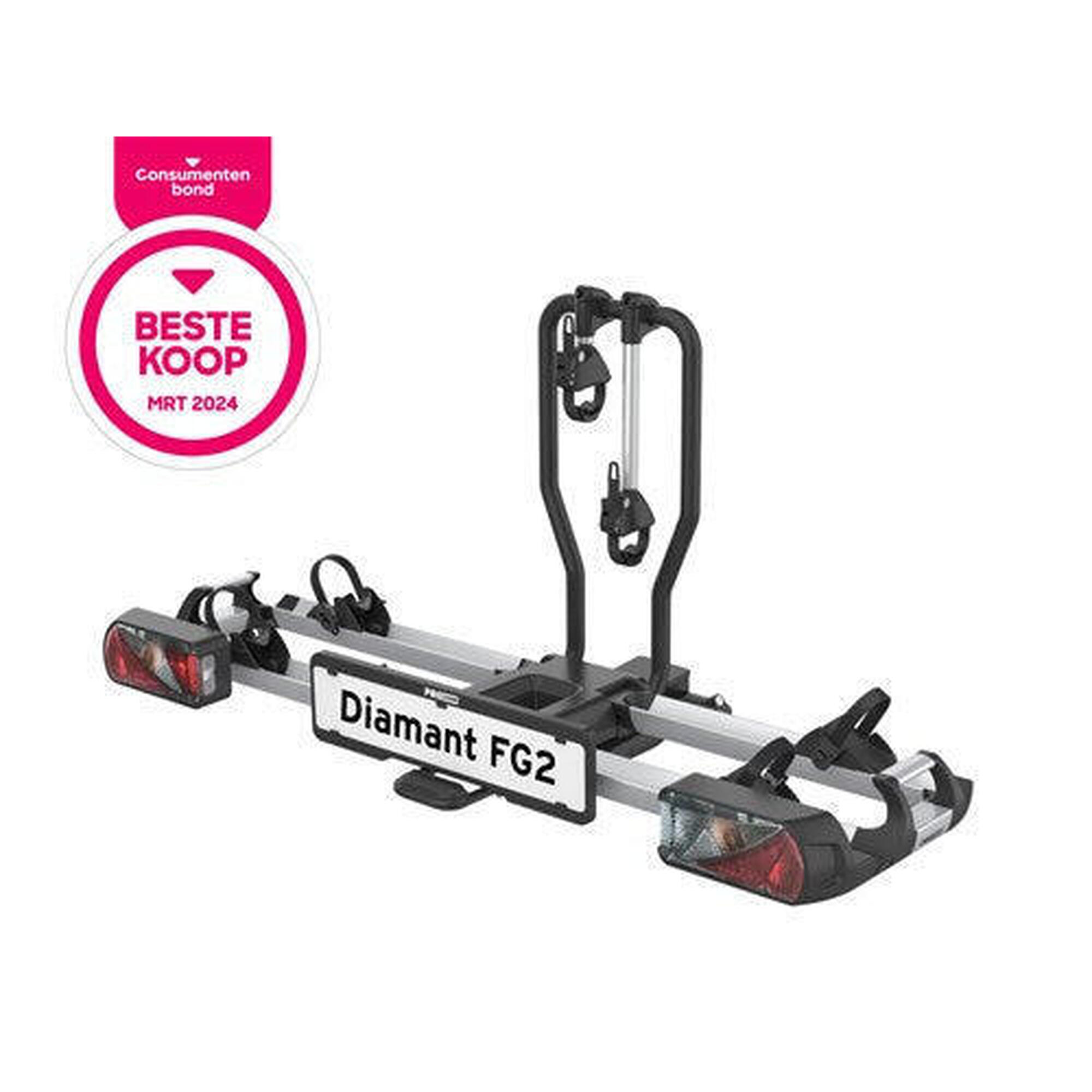 Tradekar / Pro-user - Pro-user Pro User Diamant Fg2 Attelage Porte-vélos Nm 2 Vélo - Porte-vélo - Incolore - No Size - Decathlon