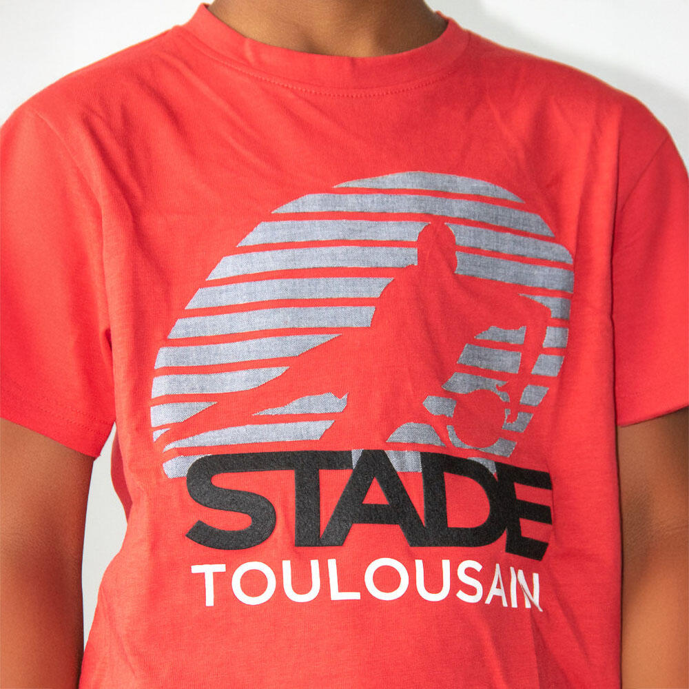T‑shirt Bambino Teeappli Stade Toulousain Rugby 3/3