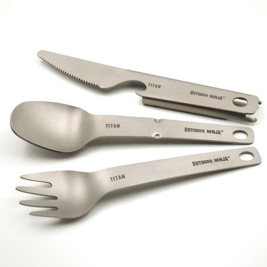 Titan Mini Besteckset Ultraleicht 39 g
