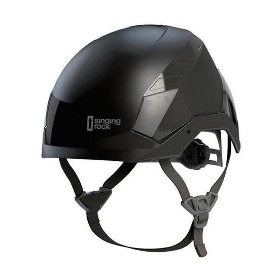 Casco da lavoro Singing Rock Flash Industry nero ABS PC EN 397 - 53-63 cm