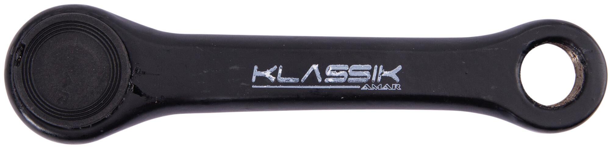 PEPER Pieper MP pedivella sinistra 100 mm acciaio 4 lati.