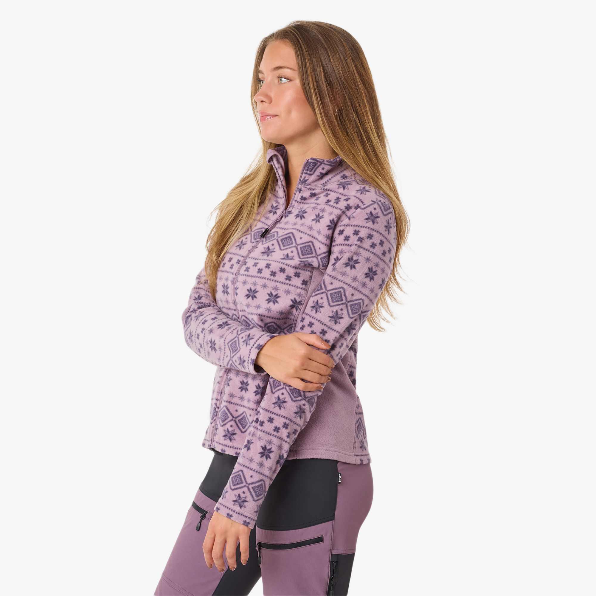 Veste de randonnée femme flc_fullzip Idre Fleece III 4/8