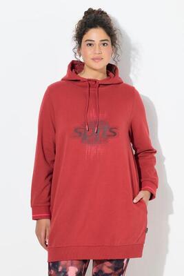 Dames lange hoodie oversized capuchon lange mouw