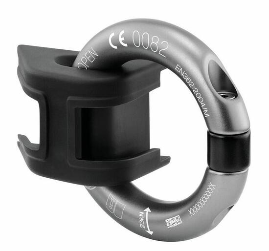 PETZL Ring2Side Umwandlung Textil- zu Metallbefestigung für FALCON 46 mm 23 kN