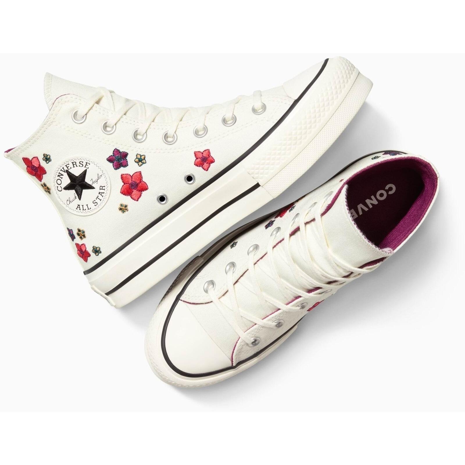 Buty sportowe Converse Chuck Taylor All Star Lift Platform Flowers 2/5