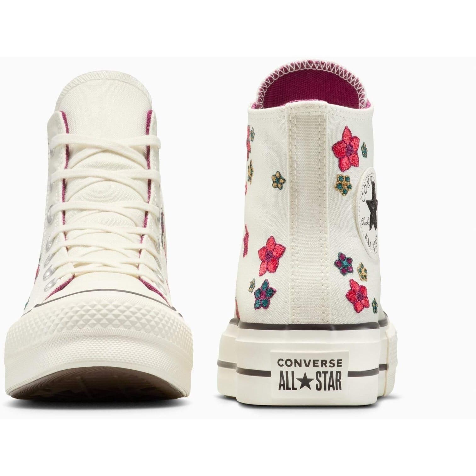 Buty sportowe Converse Chuck Taylor All Star Lift Platform Flowers 4/5