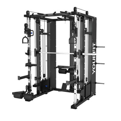All-in-One Trainer con Smith Machine Rack e 3 Pacchi Pesi
