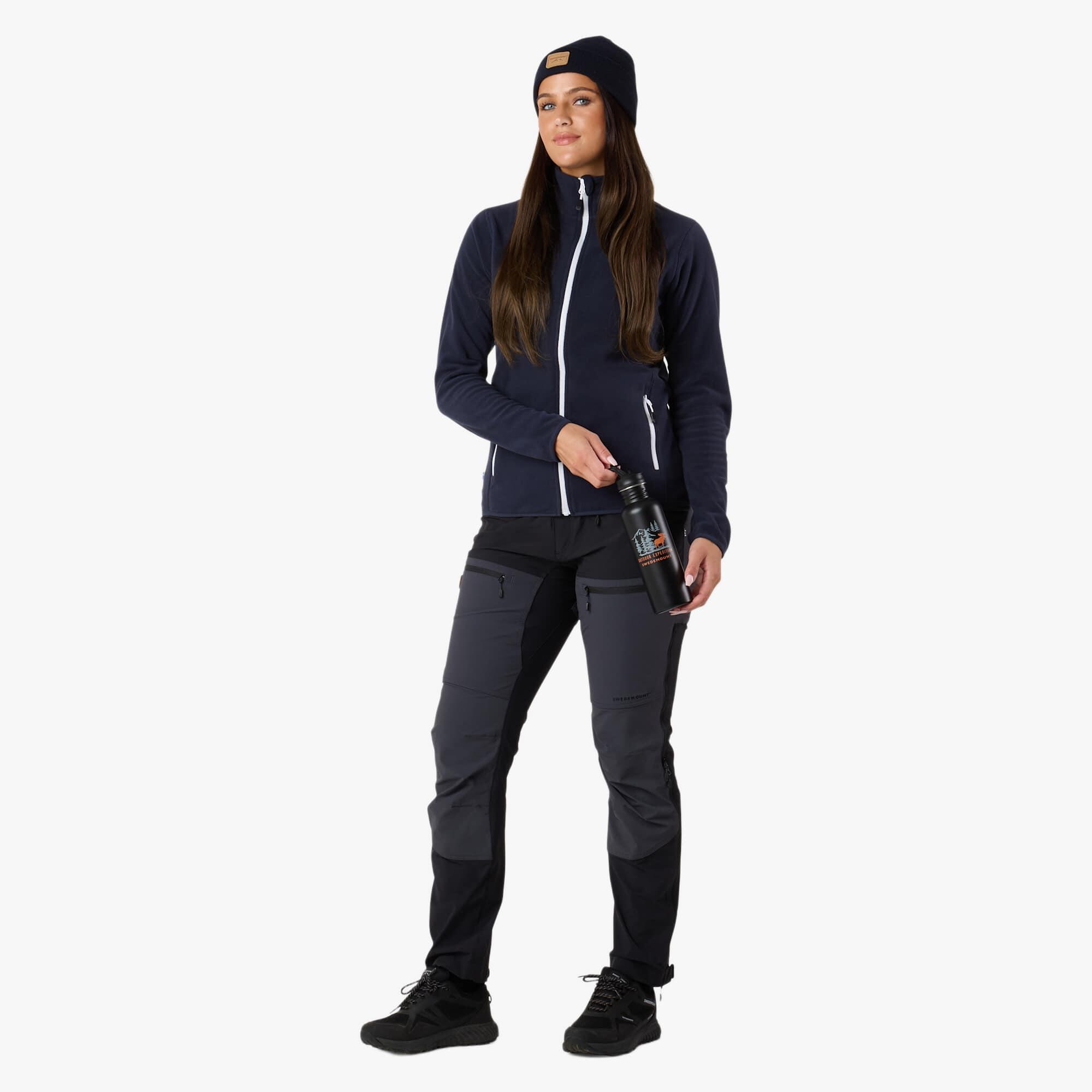 Veste polaire randonnée femme flc_fullzip Stryn 3/6