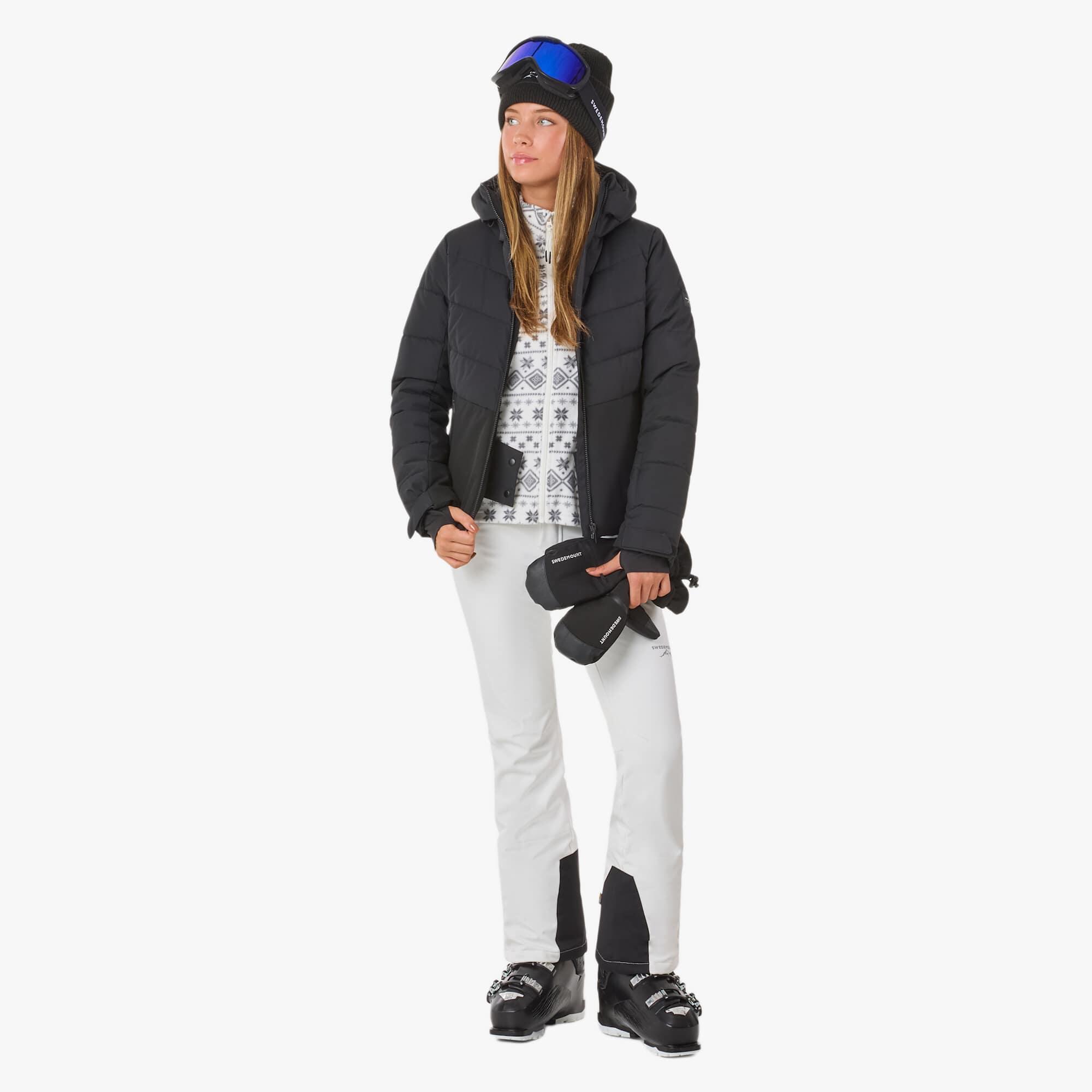 Veste de randonnée femme flc_fullzip Idre Fleece III 3/8