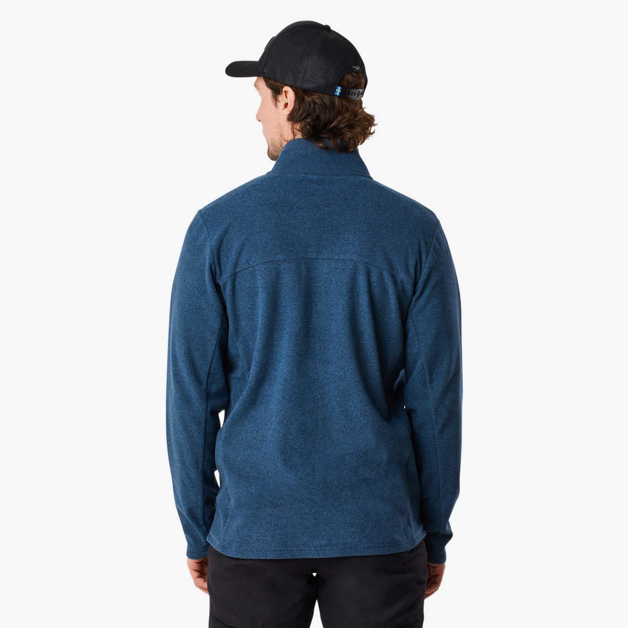 Heren hiking fleece lange mouw met rits Lofoten Fleece 2/6