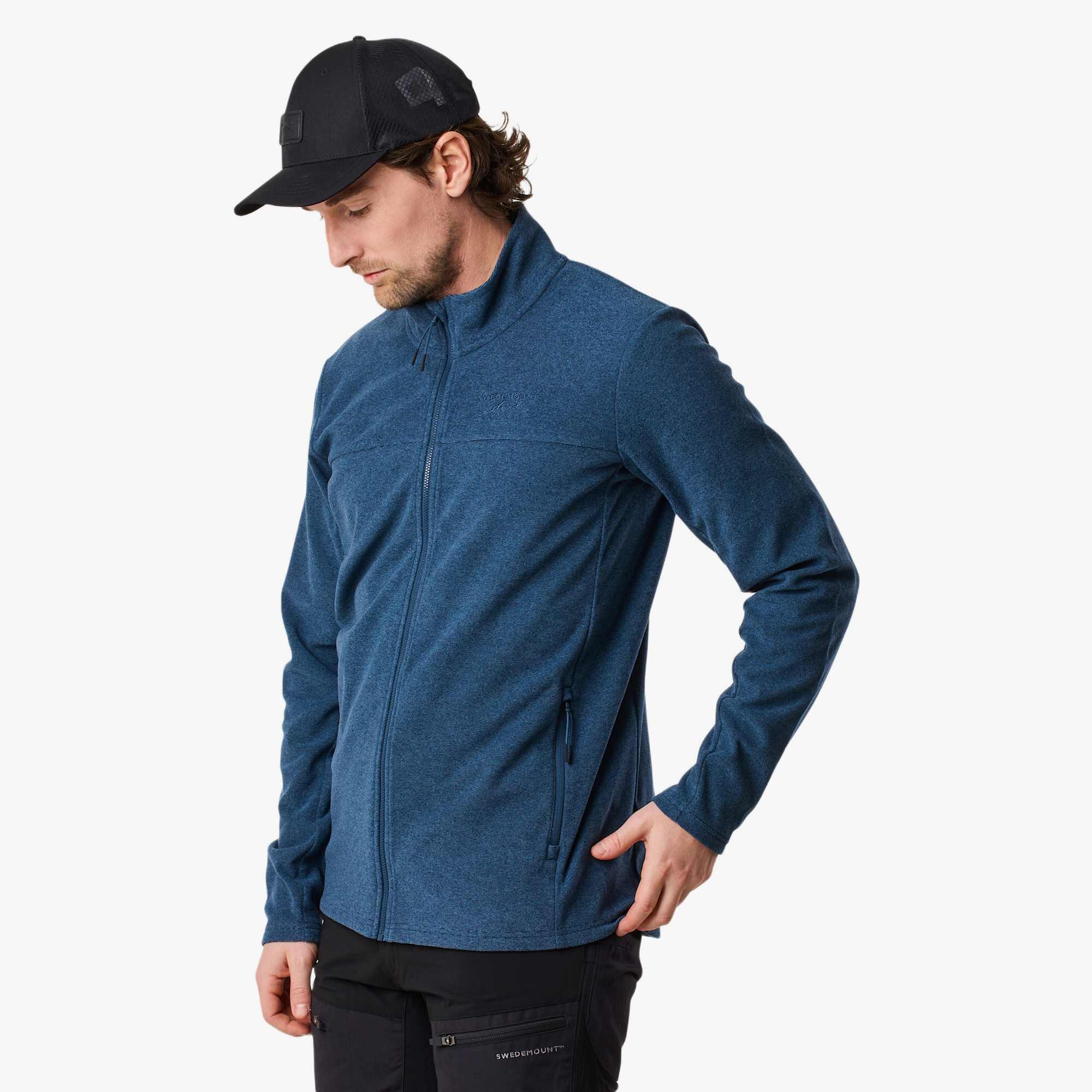 Heren hiking fleece lange mouw met rits Lofoten Fleece 4/6