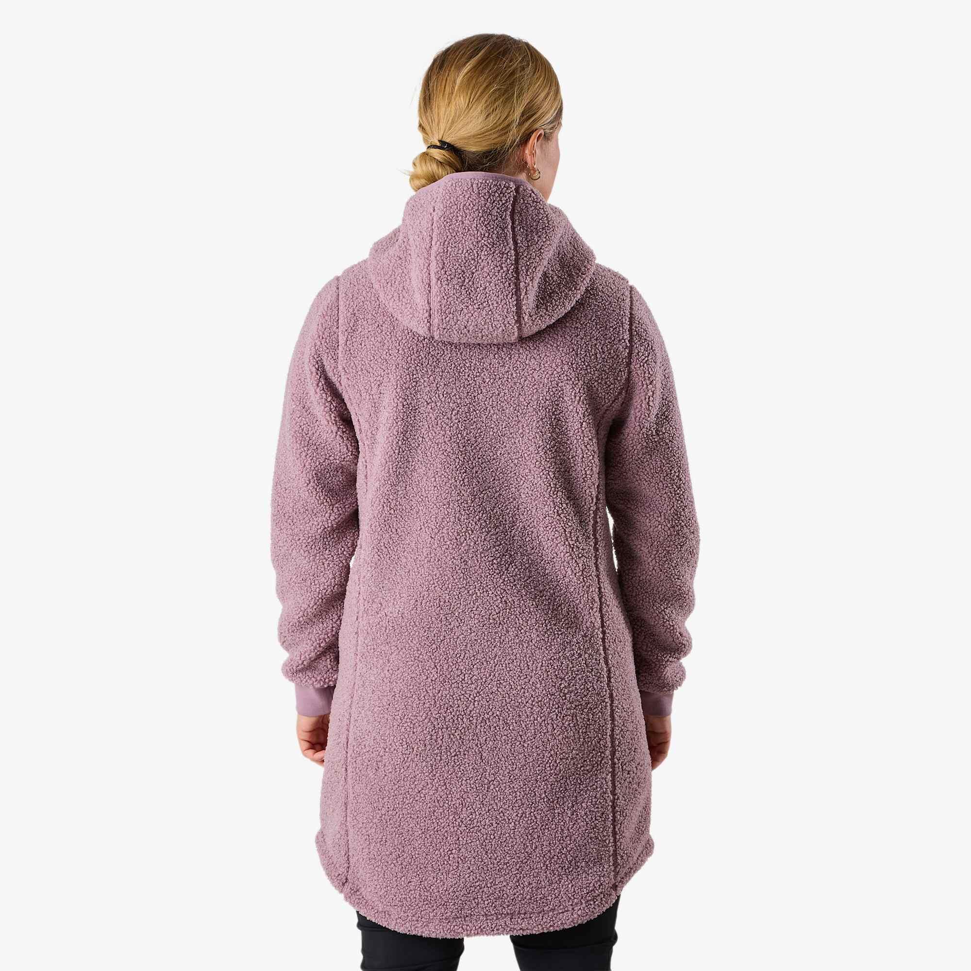 Veste polaire randonnée femme manches longues zippée Lofoten Pile Coat 2/5