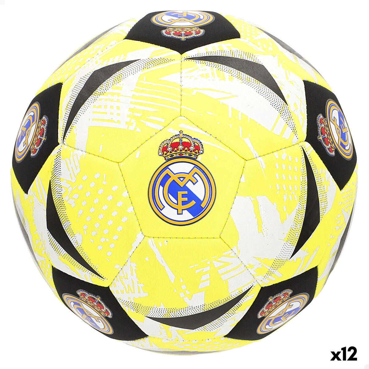 Real Madrid - Ballon De Foot De Plage Real Madrid 12 Unités - Ballon De Foot - Multicolore - Taille Unique - Decathlon