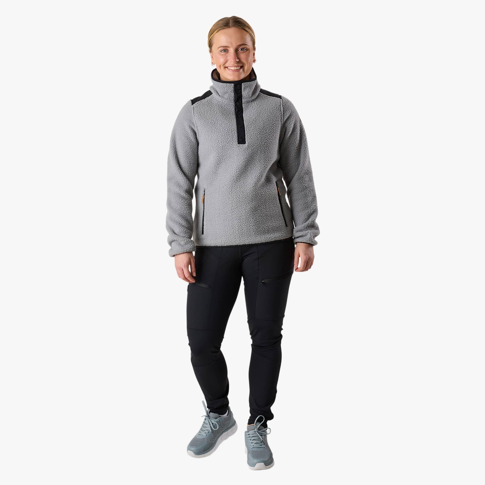 Pile de randonnée femme flc_12zip Nordkap Halfneck 3/7