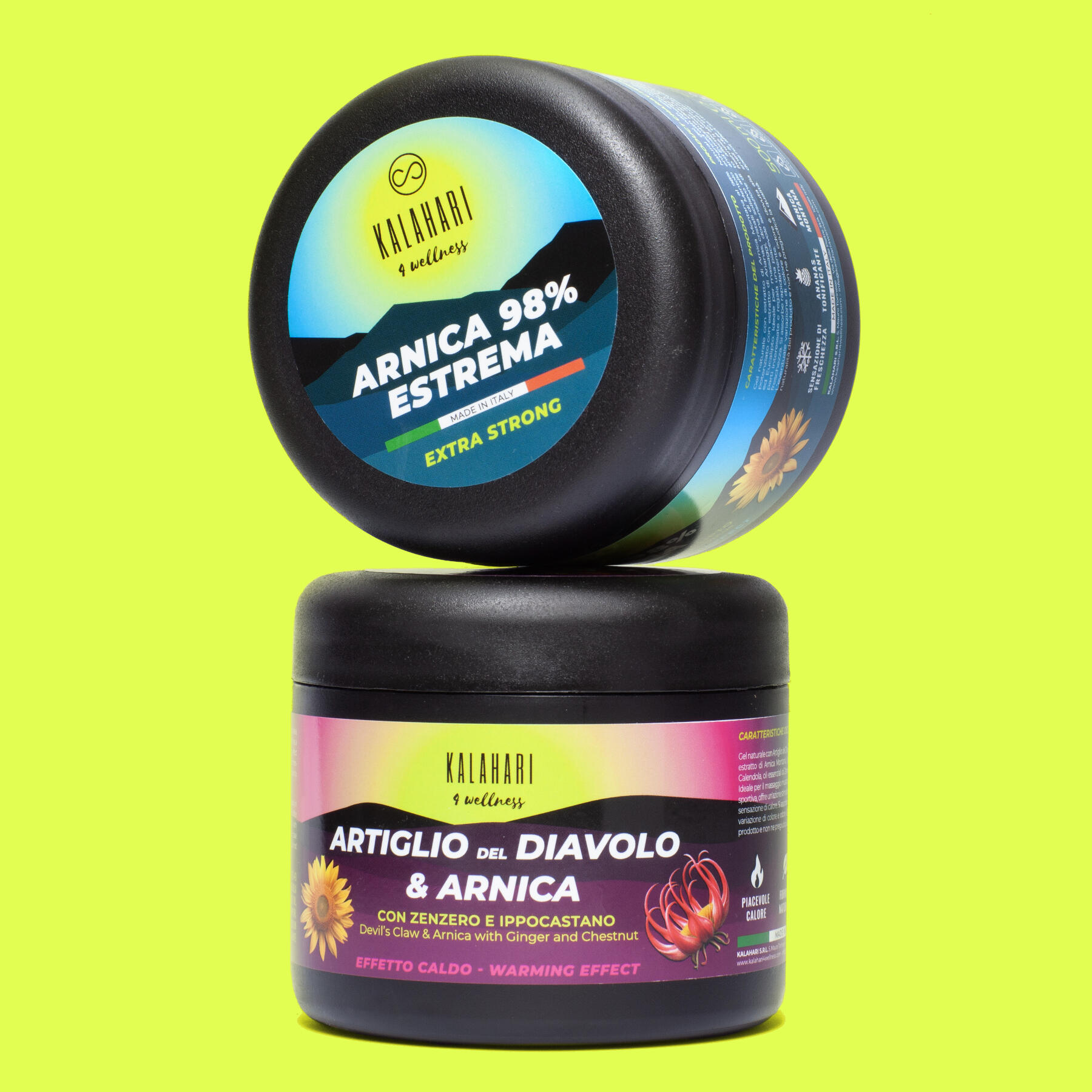Kit effet Chaud + Froid, Gel Arnica 98% + Griffe du Diable, Idéal pour sportifs 3/7
