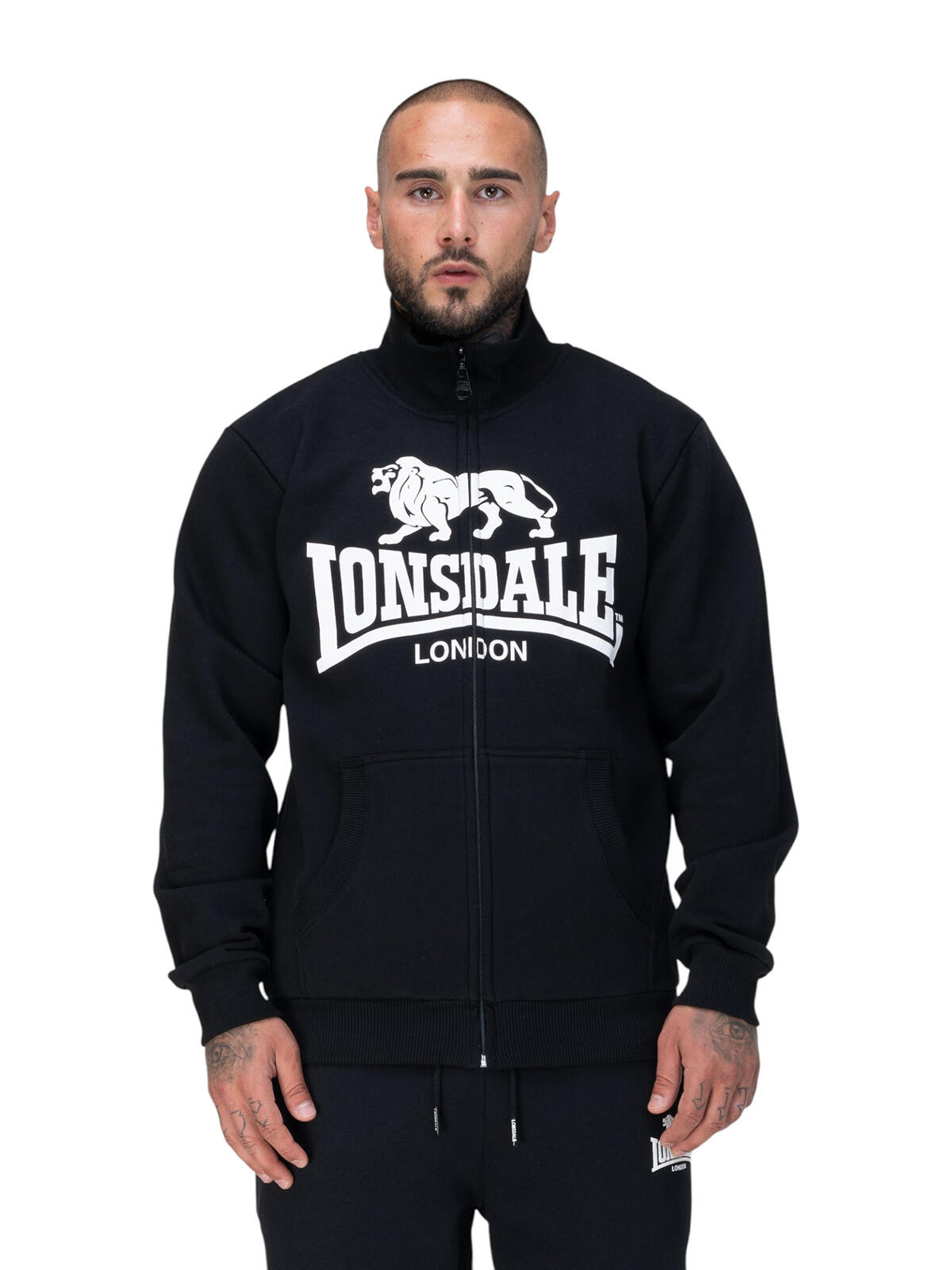 Zip-up sweatshirt Lonsdale Blencarn 2/6