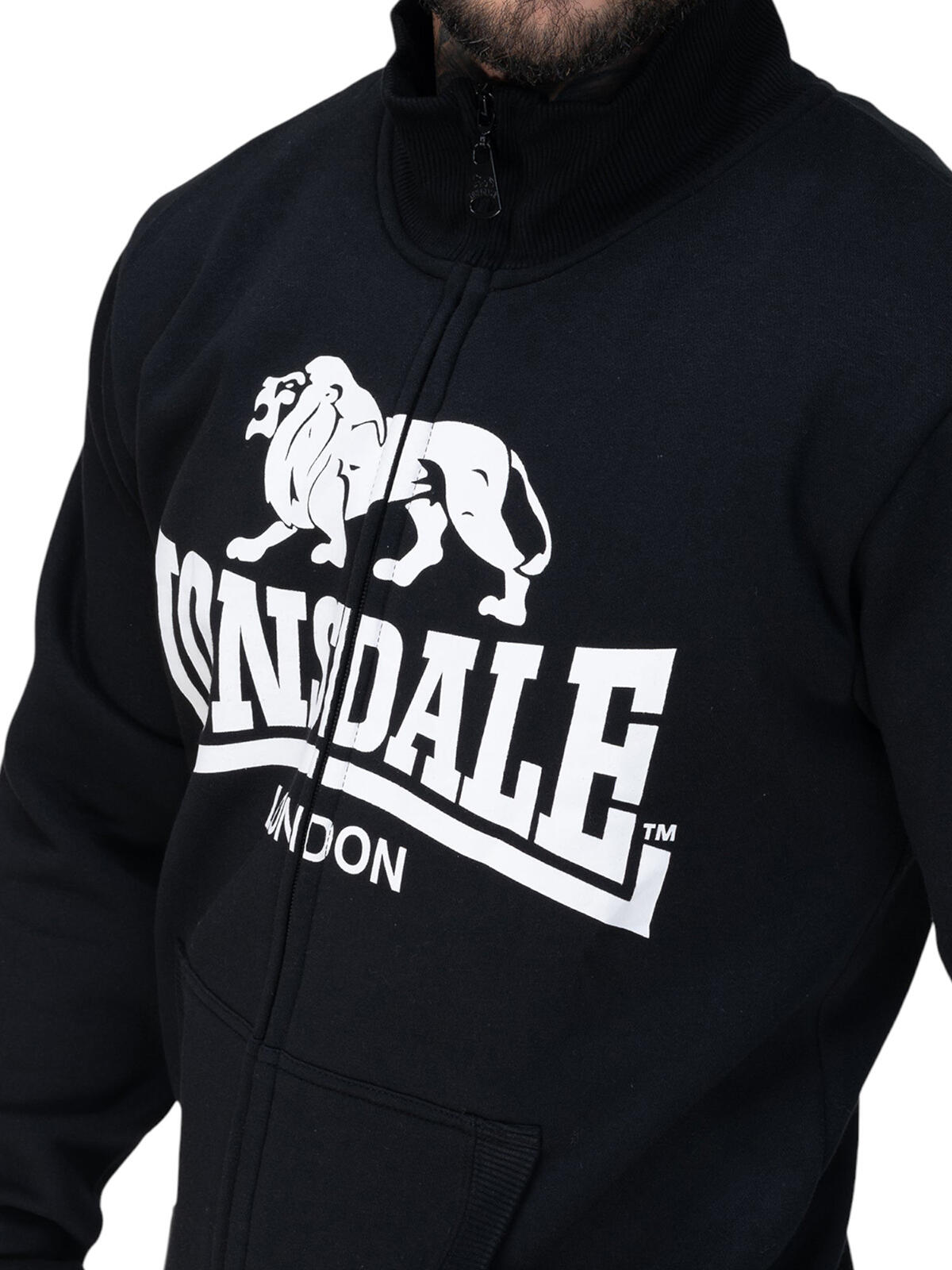 Zip-up sweatshirt Lonsdale Blencarn 5/6