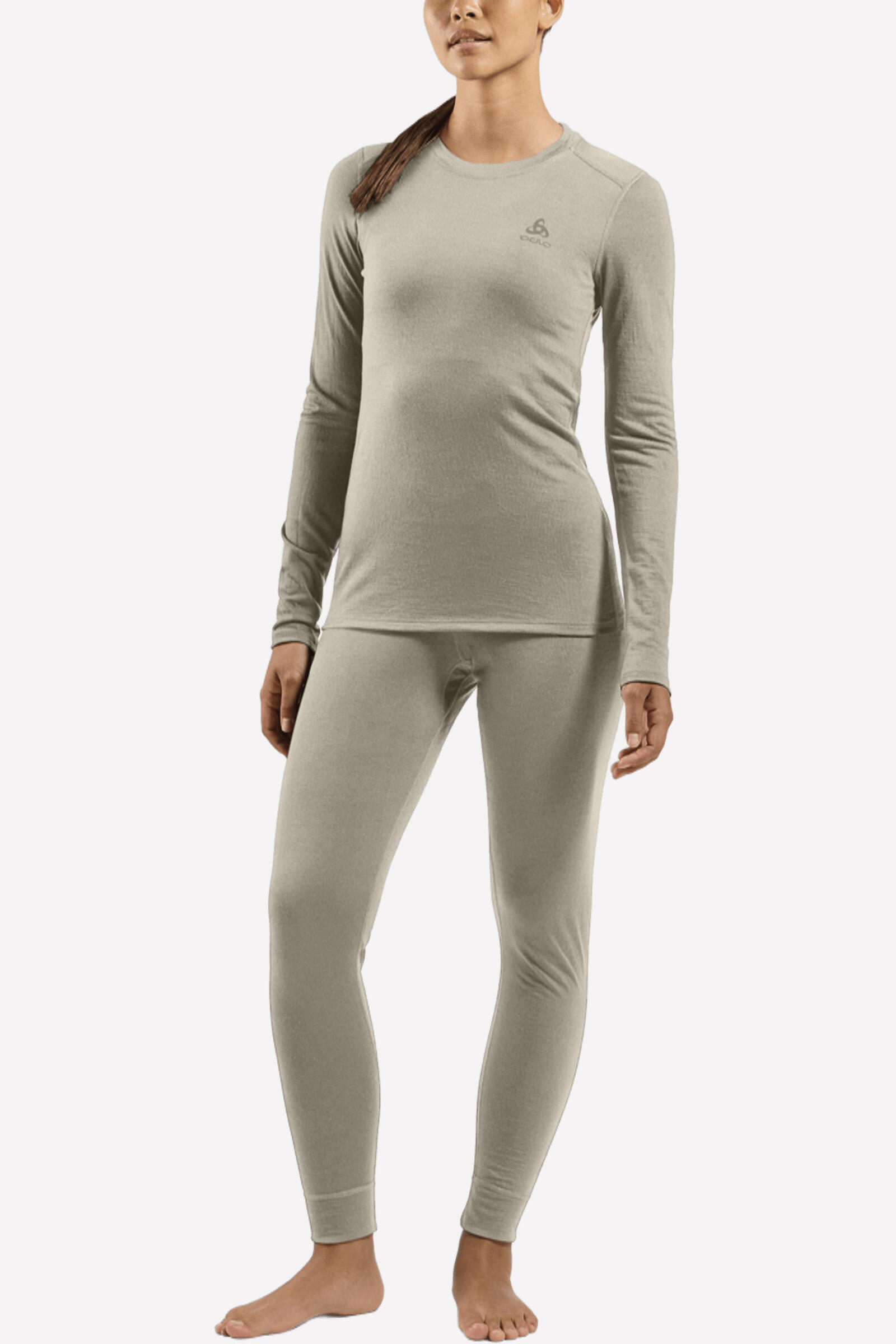 Odlo Camiseta Merino 160 Gris 5/5