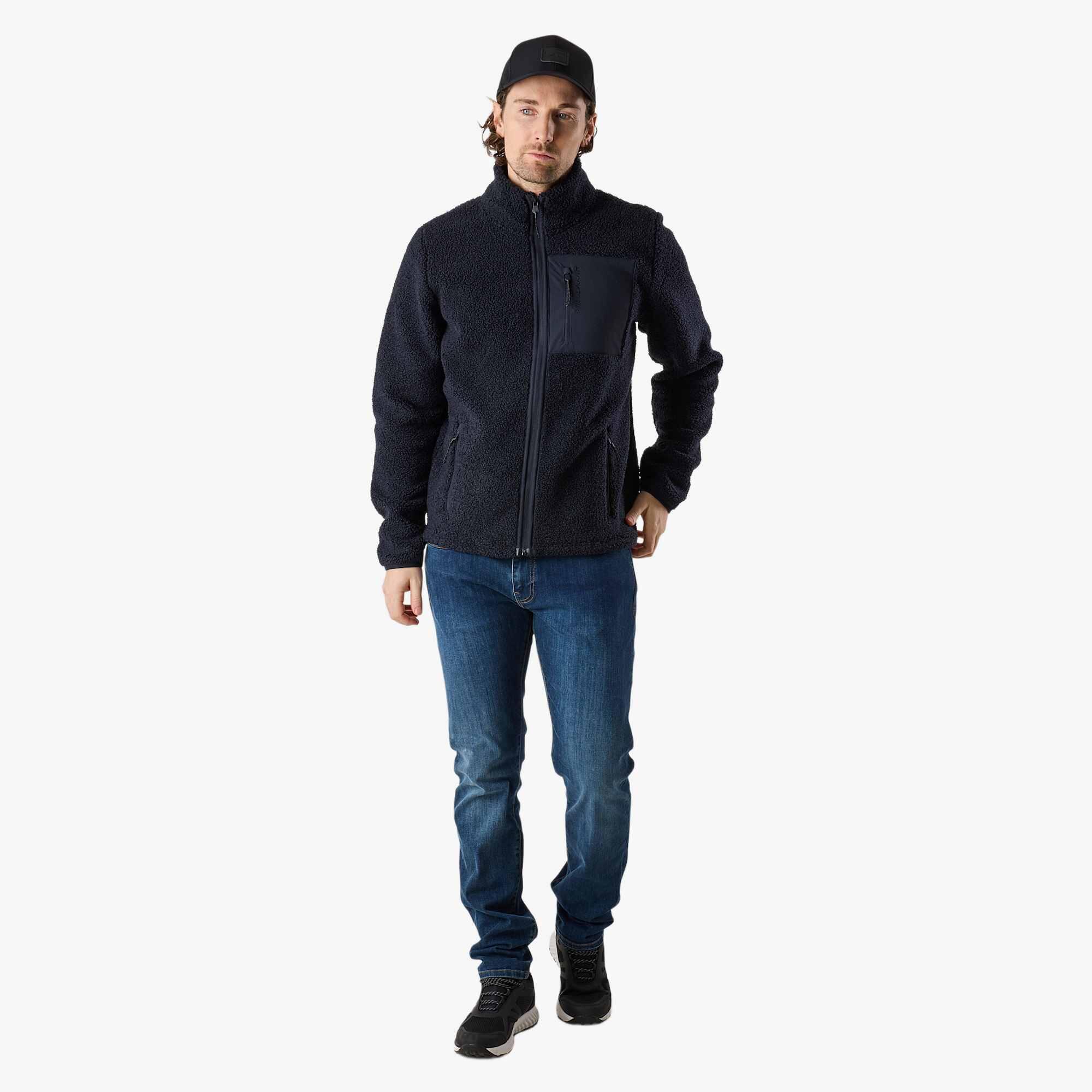 Veste polaire randonnée homme manches longues zippée Lofoten Pile Jacket 3/7