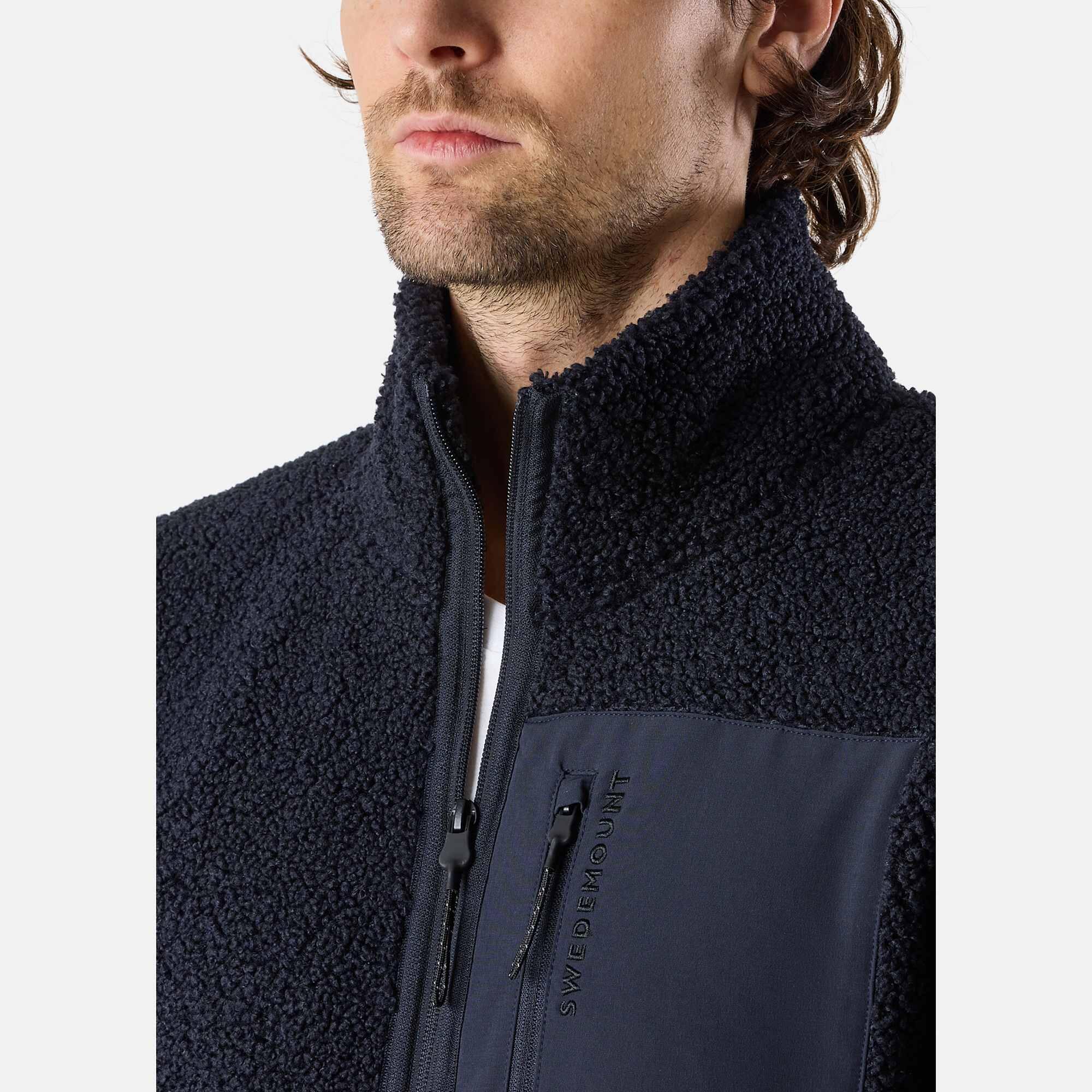 Herren Wandern Fleece Langarm Vollreißverschluss Lofoten Pile Jacket 5/7