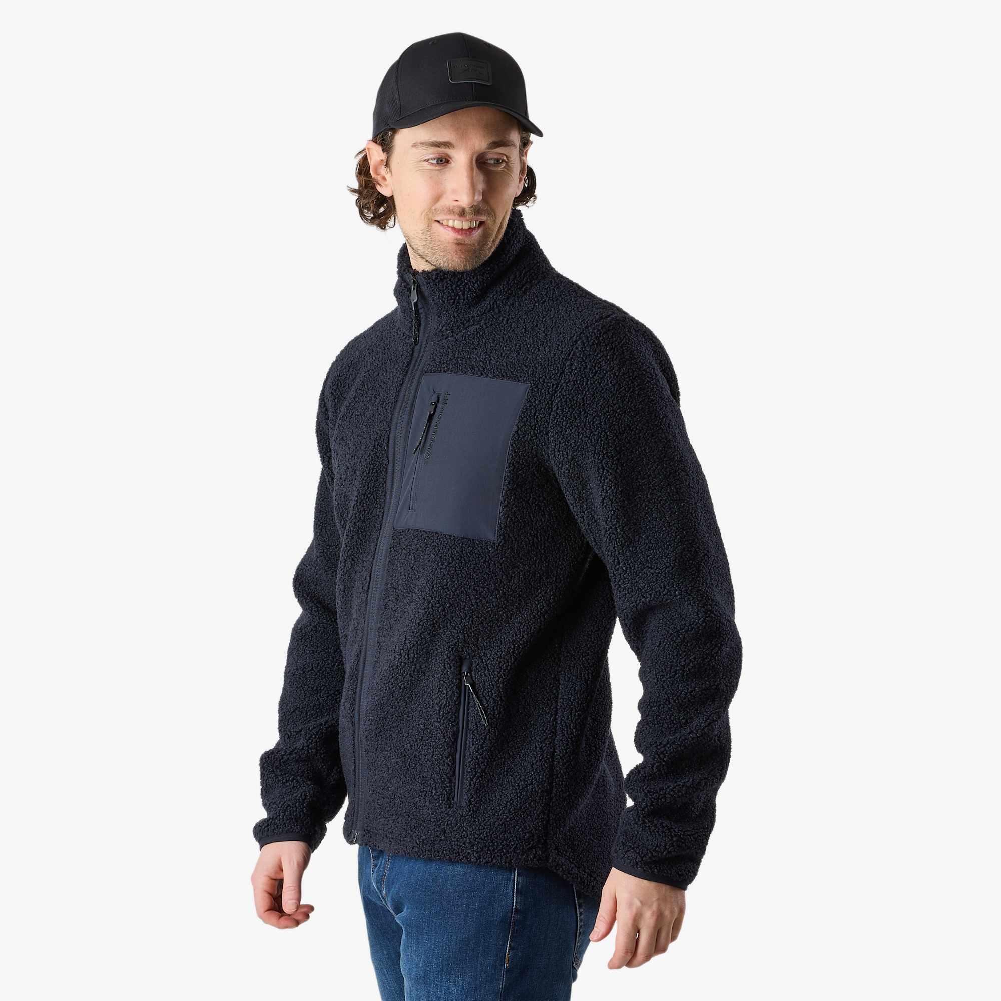 Veste polaire randonnée homme manches longues zippée Lofoten Pile Jacket 4/7