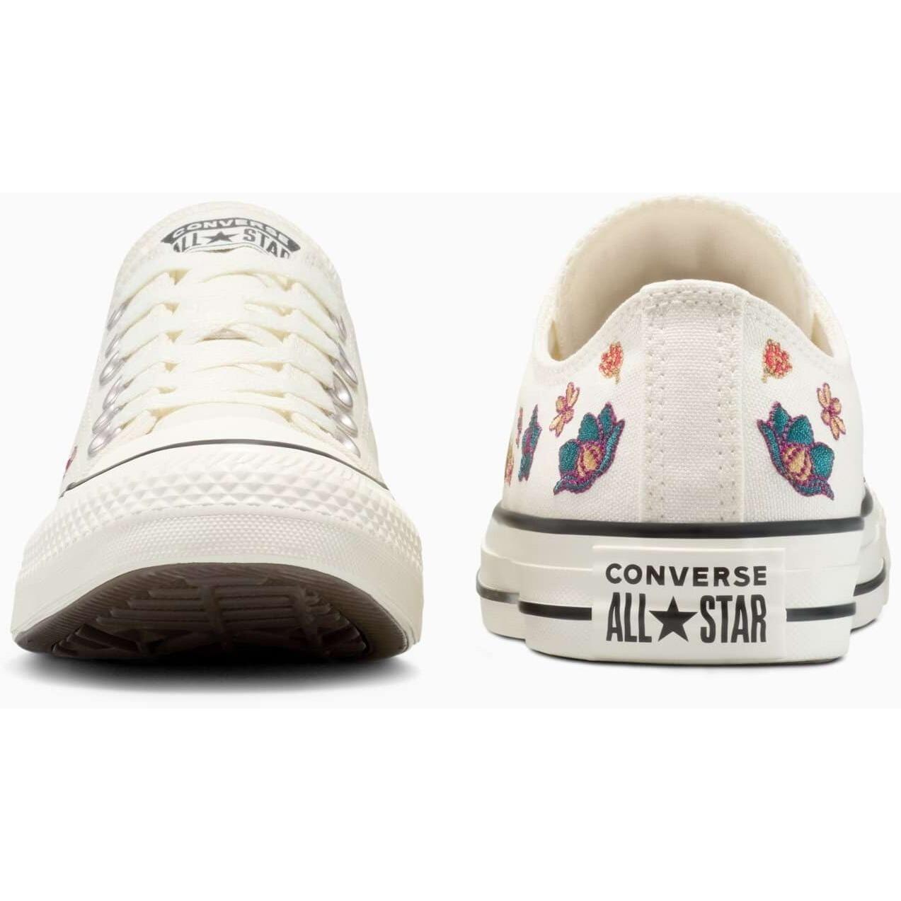 Baskets Converse Chuck Taylor All Star Flowers, Beige, Unisexe 5/5