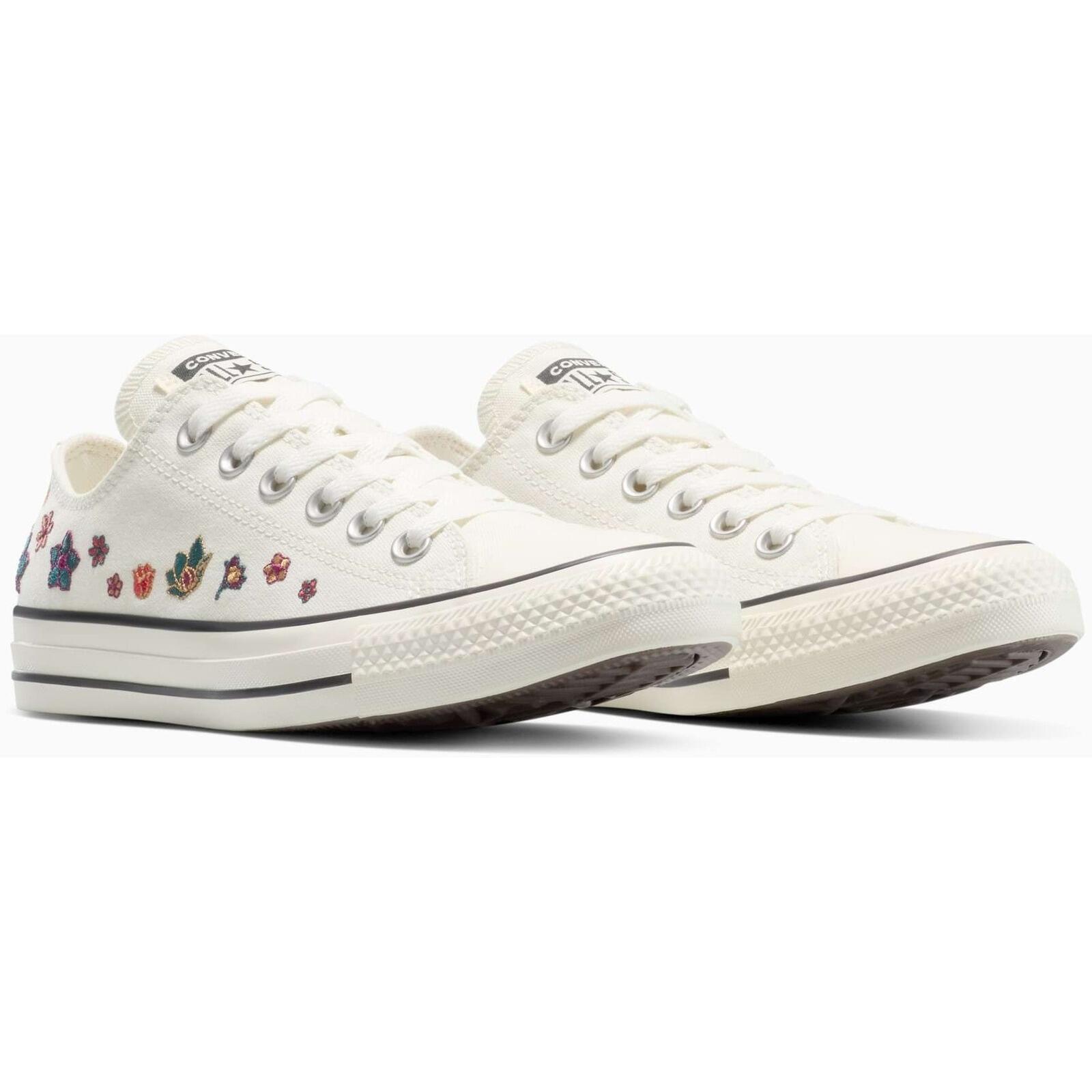 Baskets Converse Chuck Taylor All Star Flowers, Beige, Unisexe 4/5