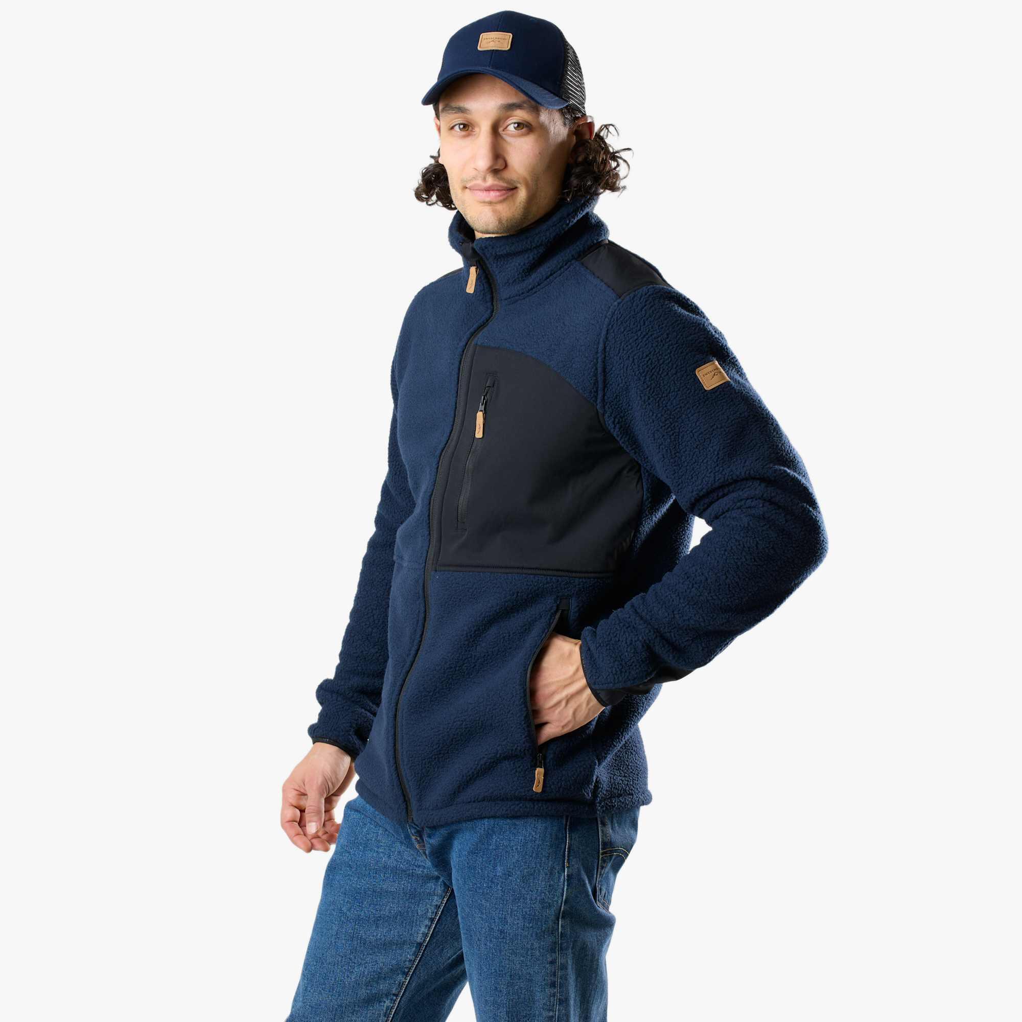 Polaire Manches Longues Intégrale Randonnée Homme Regular Nordkap 3/6