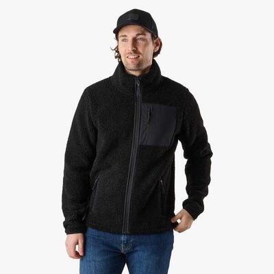Heren hiking fleece lange mouw volledige ritssluiting lofoten pile jas