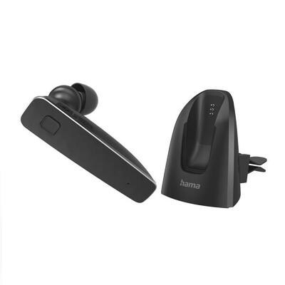 HAMA Mono-Bluetooth®-Headset MyVoice2100, Multipoint, Sprachsteuerung, Schwarz