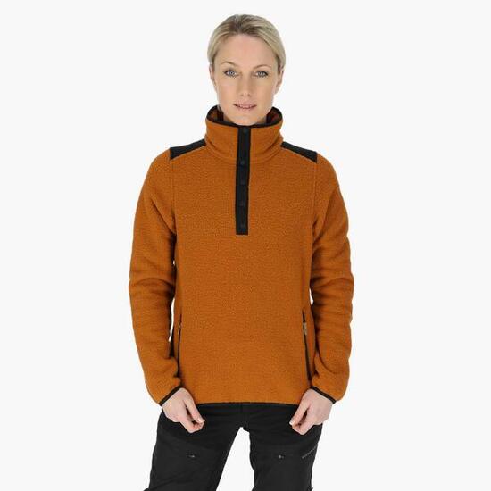 Bluza polarowa do wędrówek damska Swedemount Nordkap Pile Halfneck