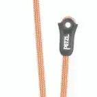 Double Lanyard Petzl DUAL CAVING Dynamic Rope 35/65 cm Orange 85 g