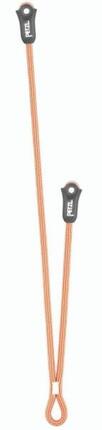 Longe double Petzl DUAL CAVING spéléologie 35/65 cm corde dynamique orange 85 g