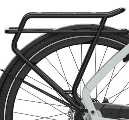 Cortina E-Common Int Mik HD Porte-vélos Jet Noir Mat
