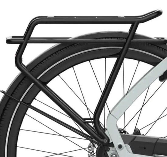 Cortina E-Common Int Mik HD Porte-vélos Jet Noir Mat