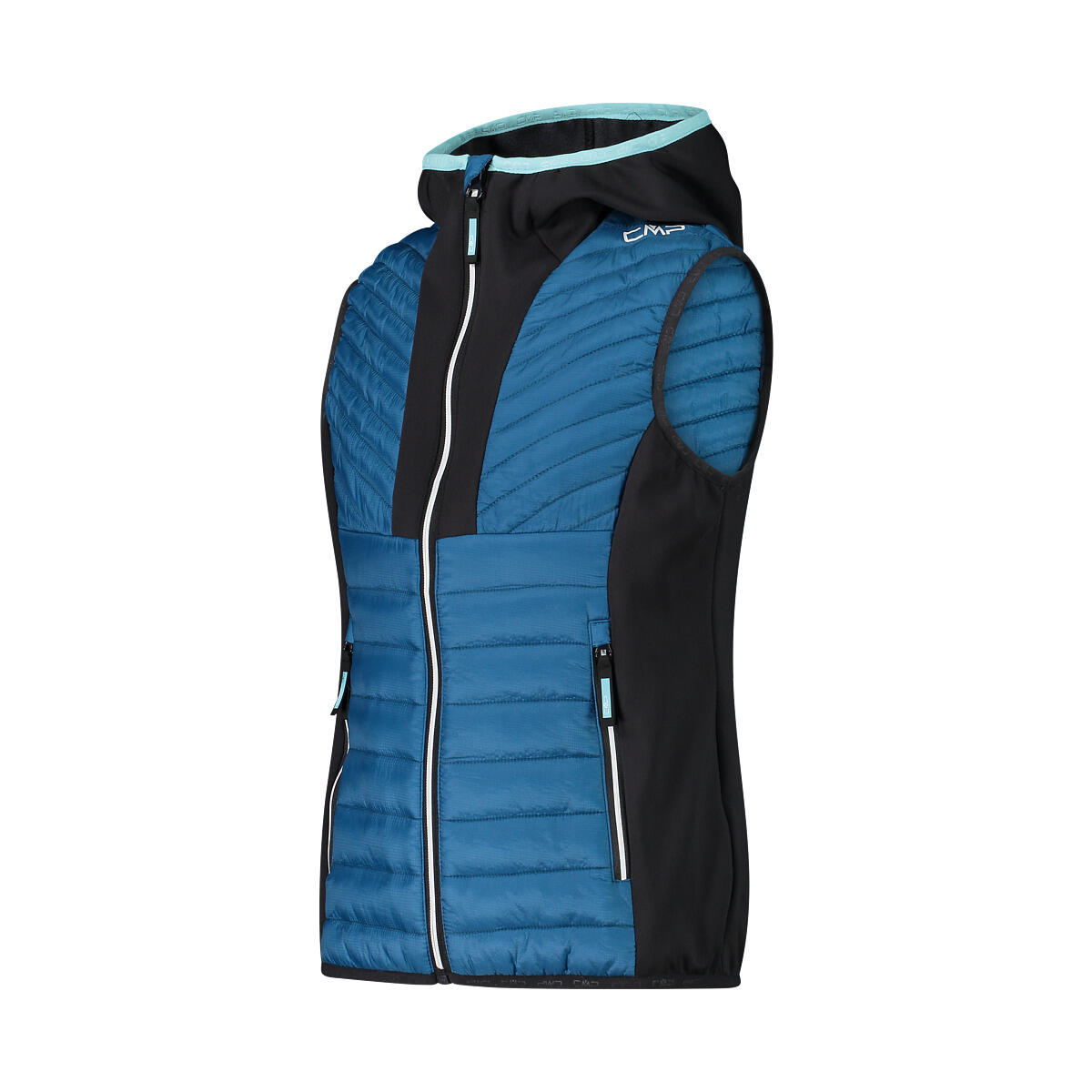 Mouwloze jas met capuchon voor meisjes CMP 5/5