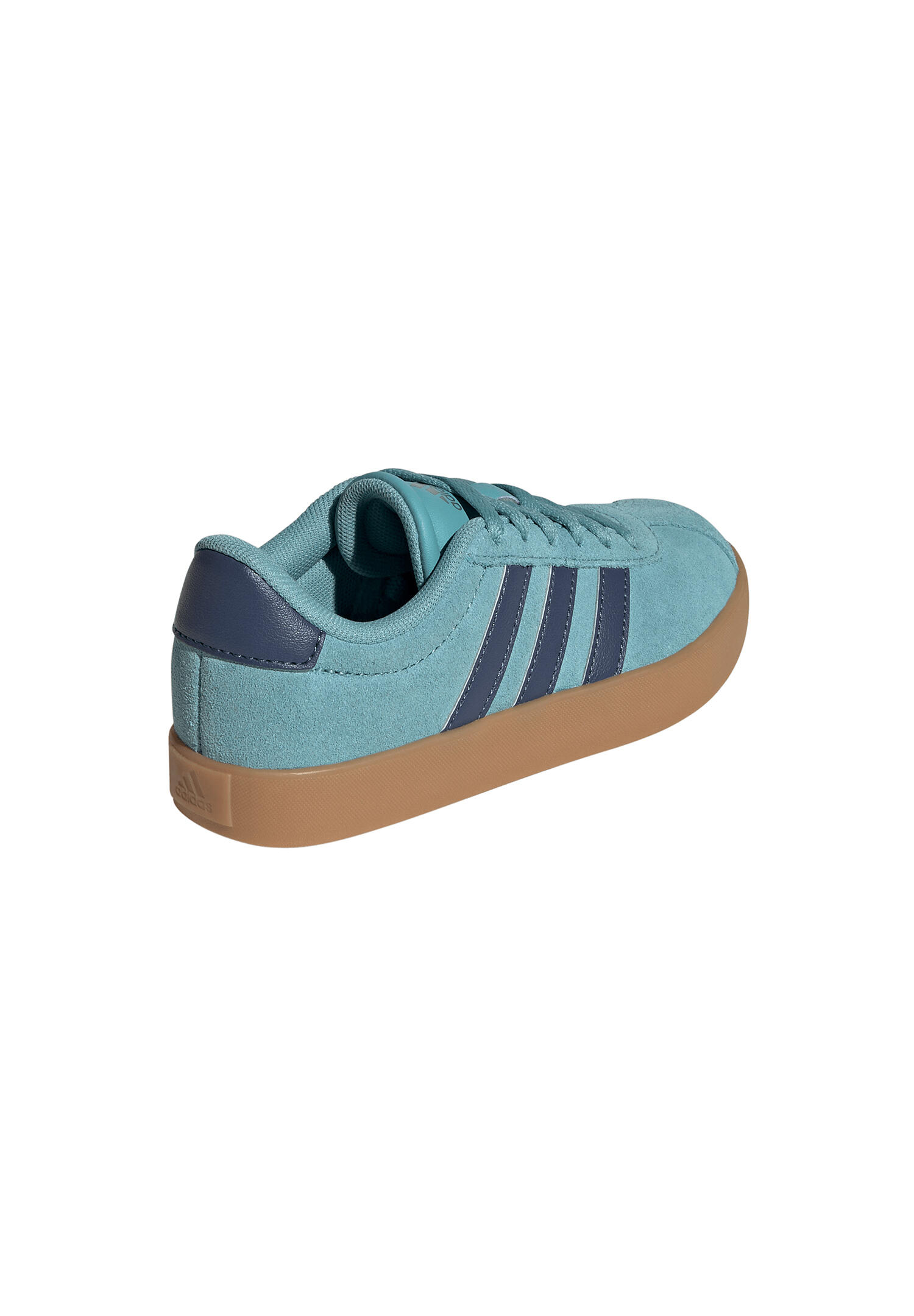 Adidas VL Court 3.0 K Kinder Unisex Sneaker Wildleder IH3949 Blau 3/14