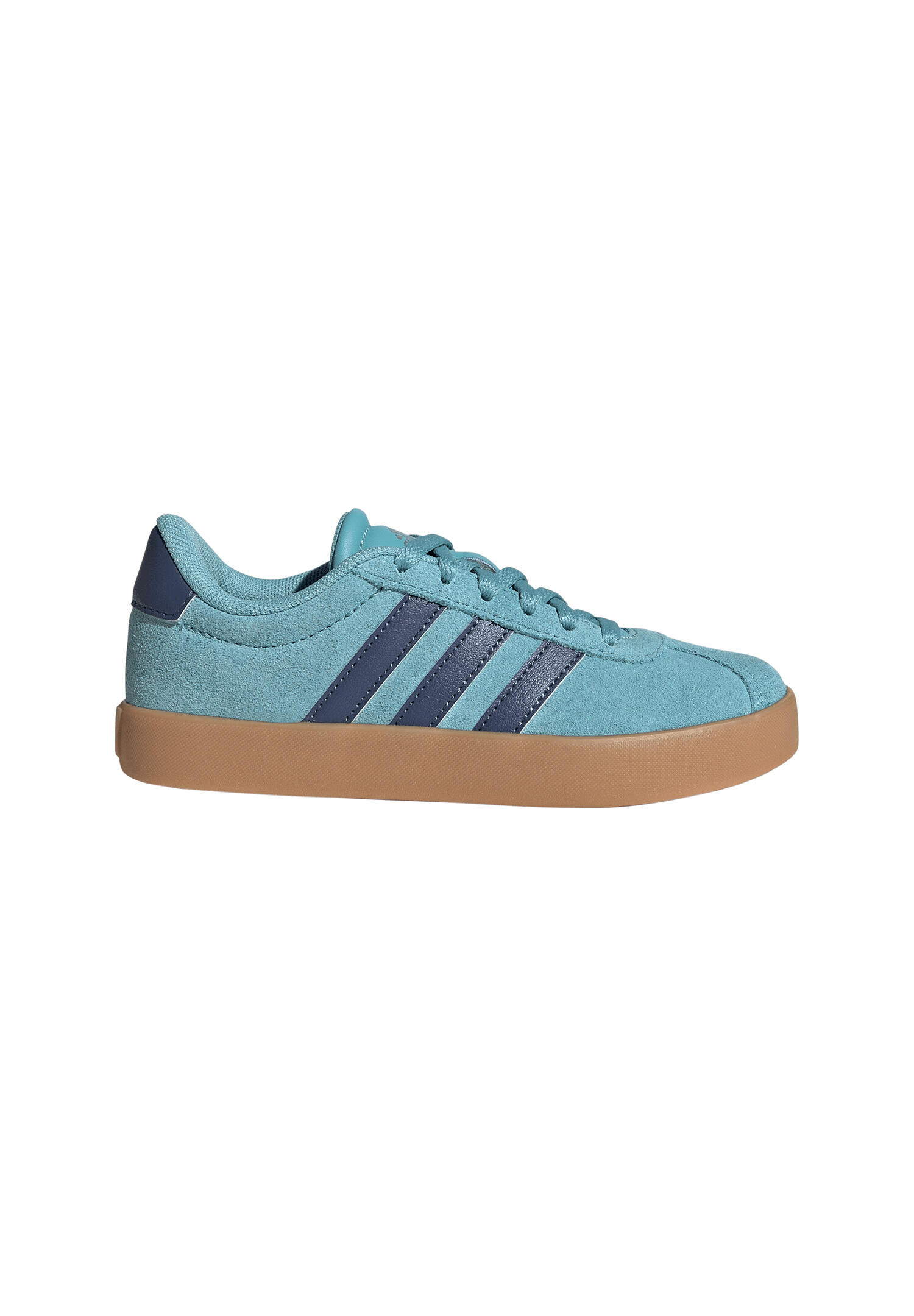 Adidas VL Court 3.0 K Kinder Unisex Sneaker Wildleder IH3949 Blau 2/14