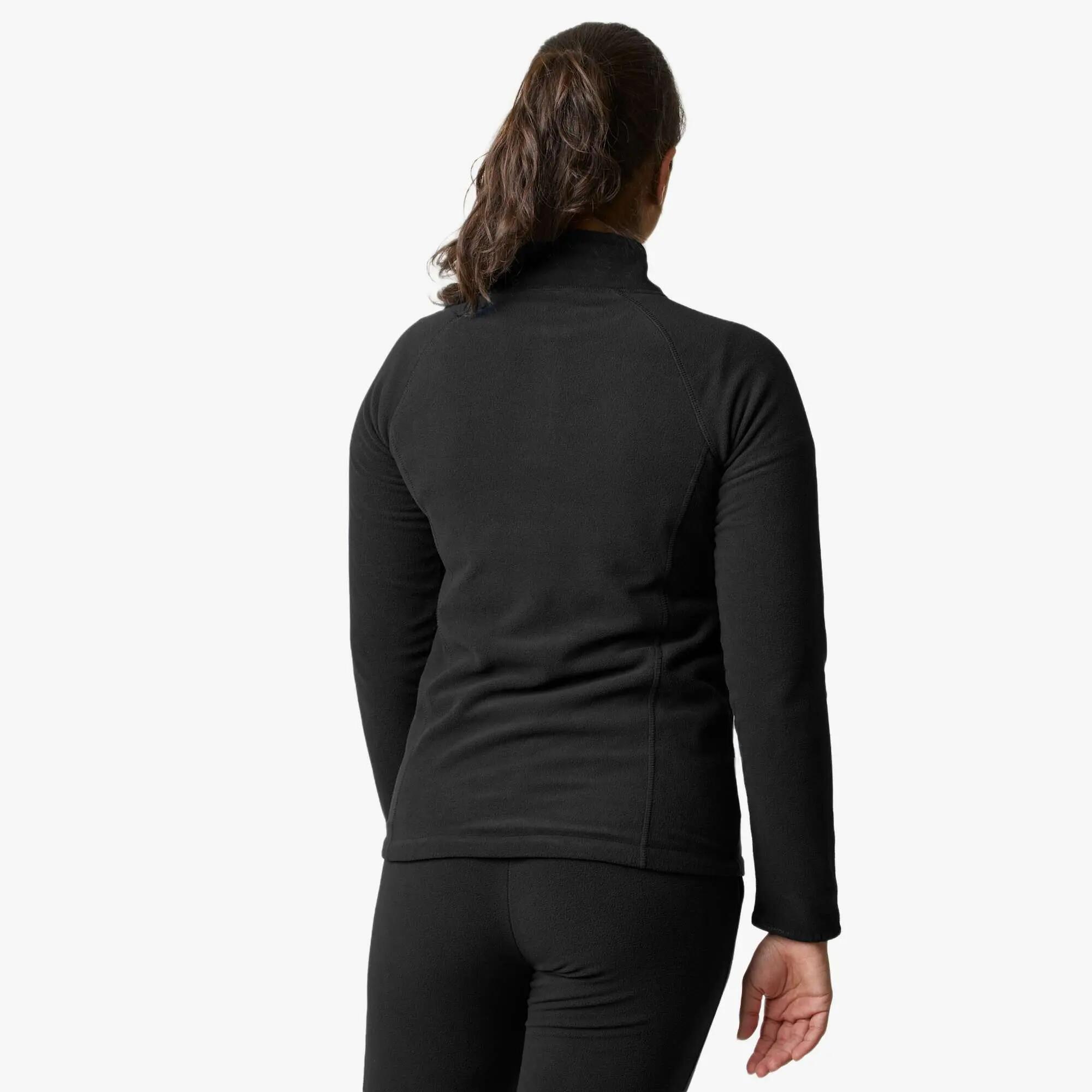 Fleece Longsleeve ½ Rits Wandelen Vrouw Geilo Ademend 2/5