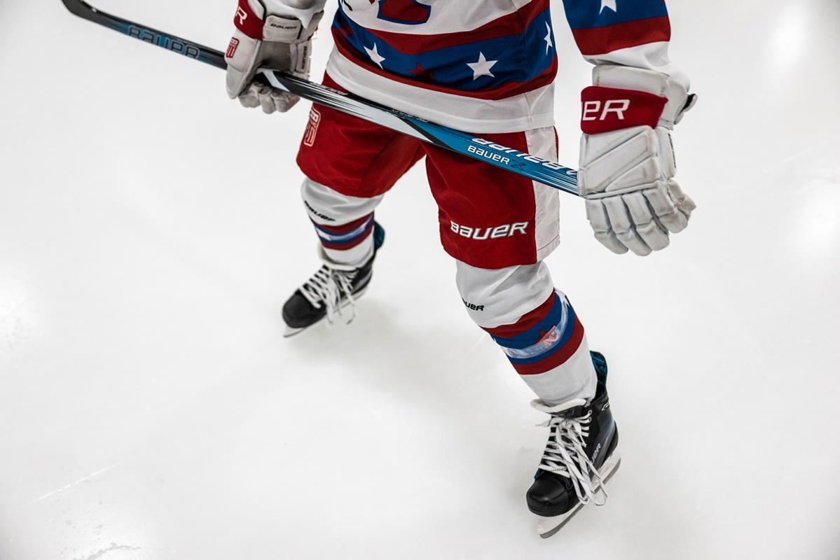 PATIN DE HOCKEY BAUER X JUNIOR PIED FIN 3/7