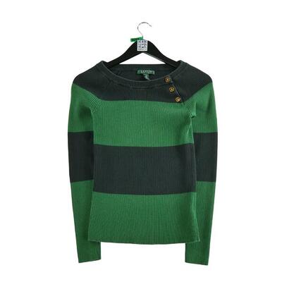 Tweedehands - dames groene trui - zeer goede staat