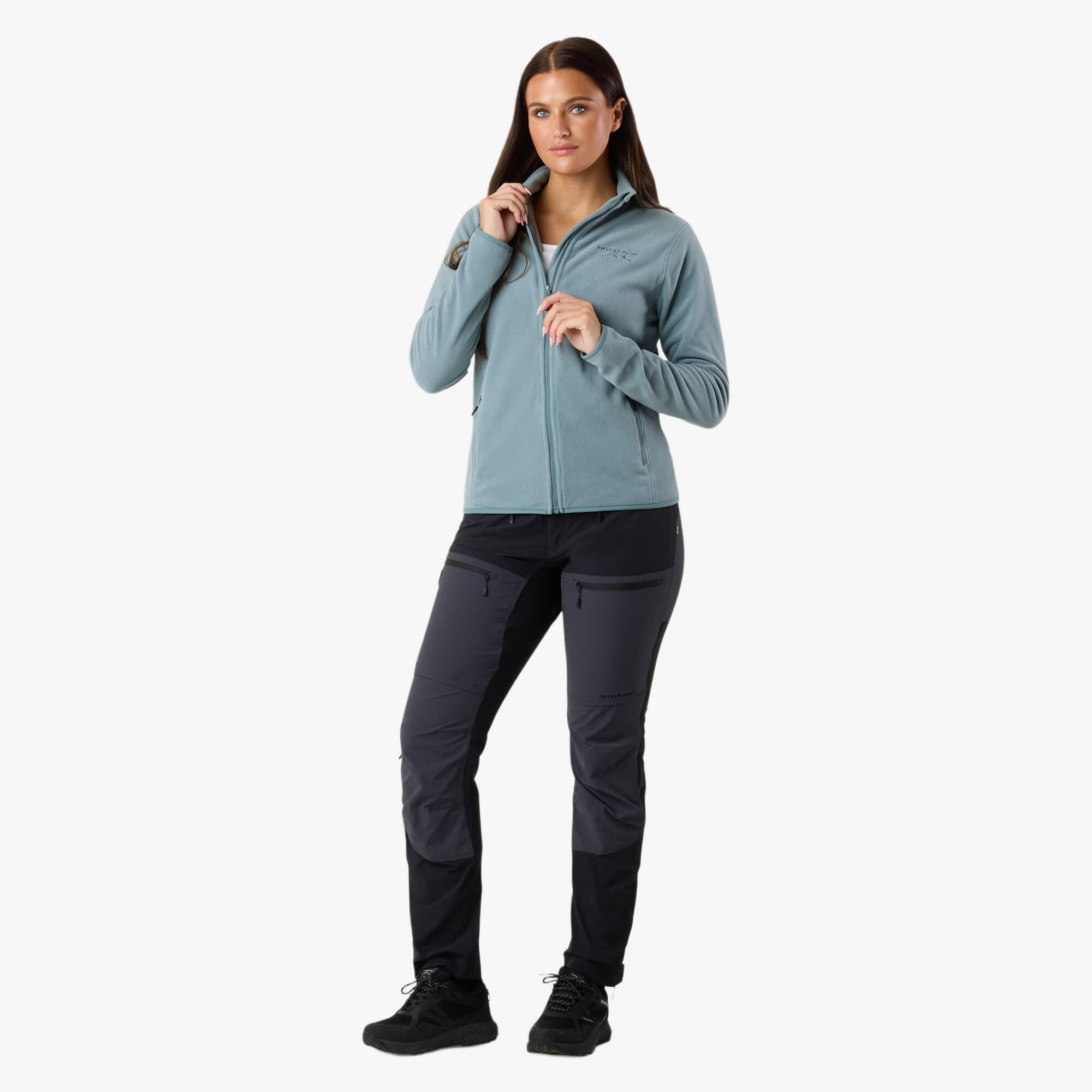 Veste polaire randonnée femme flc_fullzip Stryn 3/6