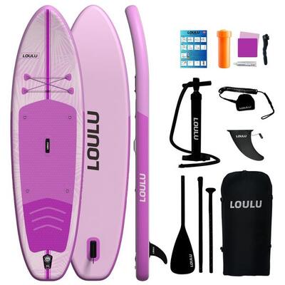 Loulu Aqua SUP Board Complete Set – Tavola Gonfiabile Stabile