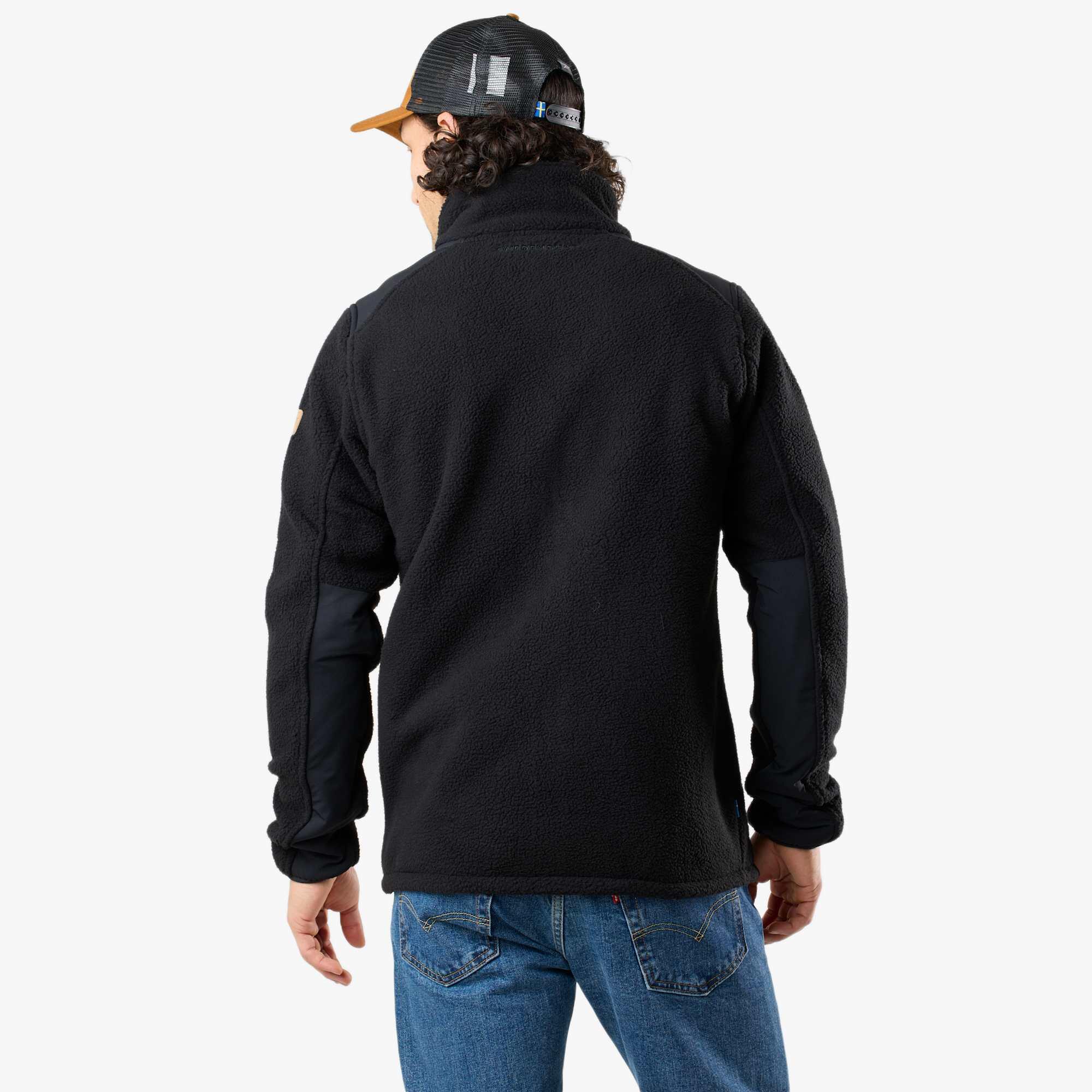 Pile Maniche Lunghe Full-Zip Escursionismo Uomo Vestibilità Regolare Nordkap 2/7