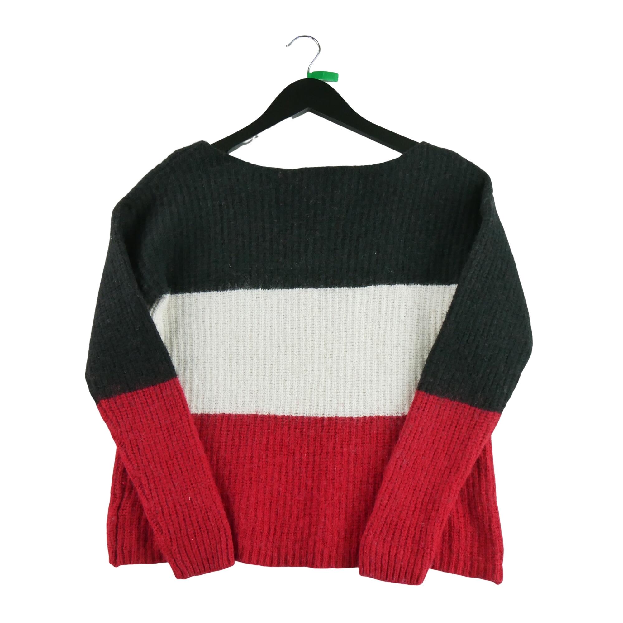 Segunda Vida - Camisola de lã vermelha para mulher - Em muito bom estado 2/5