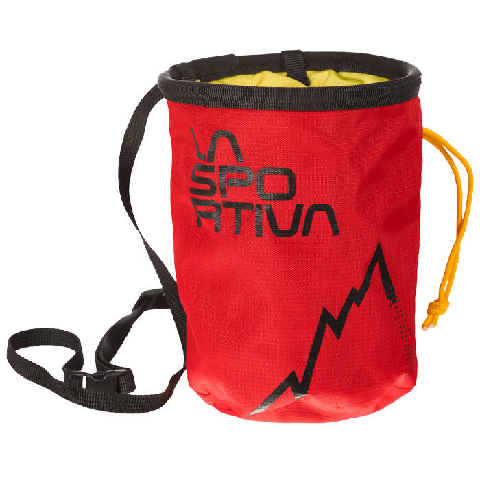 La Sportiva - Sac Magnésie La Sportiva Lsp Nylon Rouge Avec Porte-brosse Et Ceinture - Magnésie - Rouge - No Size - Decathlon