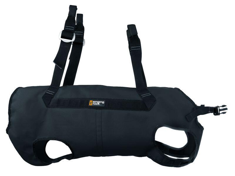 Harnais de secours Singing Rock Laika noir TU 150 kg, renfort alliage, Velcro 1/1