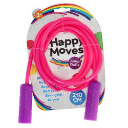 Happy move corde à sauter 210 cm 2 assorties